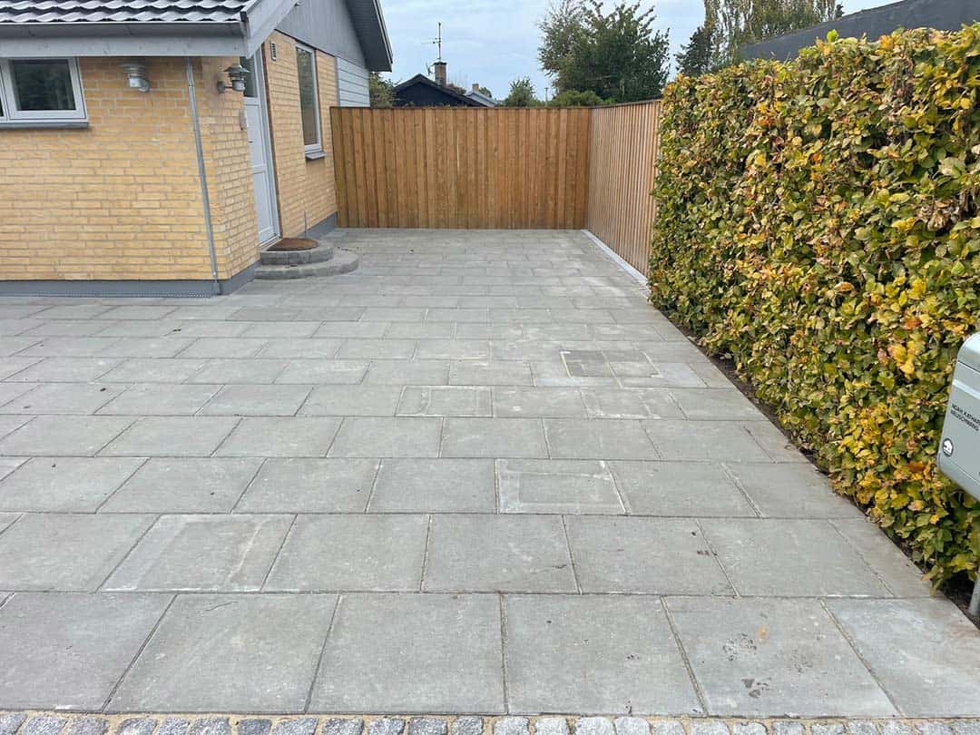 Ny indkørsel udført af MP Anlæg