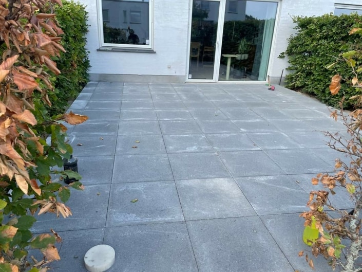 Nye lyse grå fliser