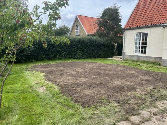 Igangværende haveprojekt