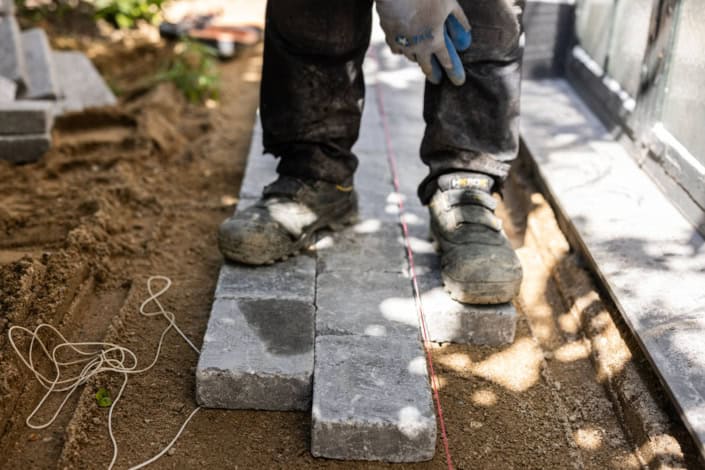 Anlægsgartner MP Anlæg flisebelægning