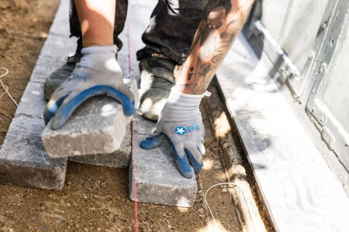 Anlægsgartner MP Anlæg flisebelægning